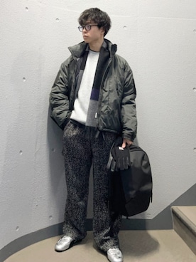 東松さん（メンズ・168cm）の冬コーディネート