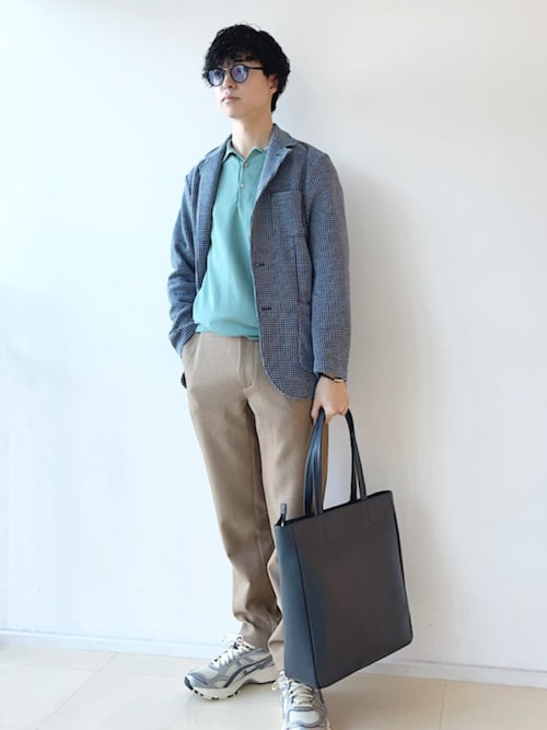 美品✨SHIPS✨シップス✨トートバッグ✨レザー✨ビジネスバッグ✨グレー✨本革 SHIPS - シップス／SHIPS バッグ トートバッグ 鞄 ハンドバッグ
