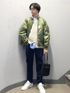 東松さん（メンズ・168cm）の春コーディネート