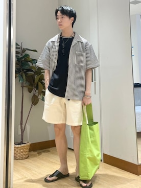 東松さん(メンズ・168cm)の夏コーディネート