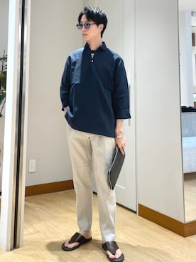 東松さん(メンズ・168cm)の秋コーディネート