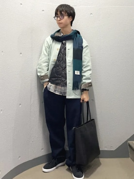 東松さん(メンズ・168cm)の冬コーディネート