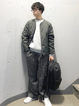 東松さん（メンズ・168cm）の冬コーディネート