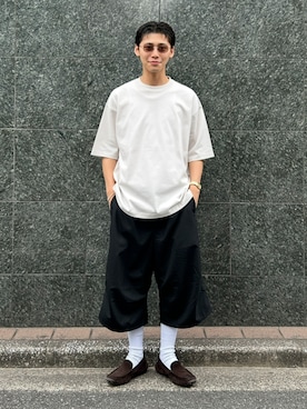 「BEAMS（ビームス）のアイテム」を使った、nipeiさん（メンズ・172cm）の夏コーディネート