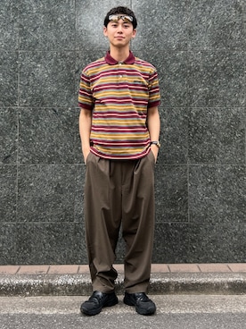 「BEAMS（ビームス）のアイテム」を使った、nipeiさん（メンズ・172cm）の夏コーディネート