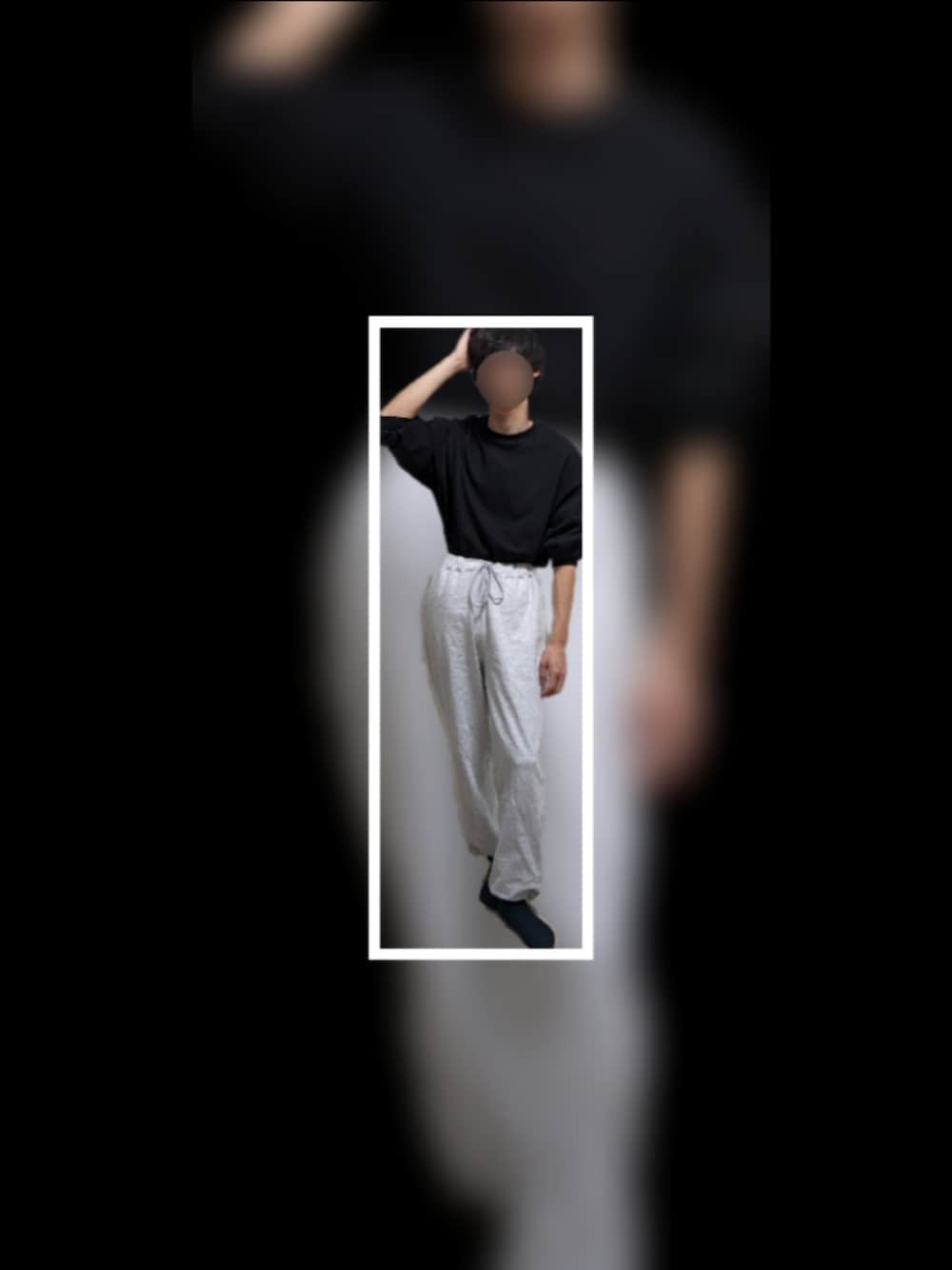 「ハロウィン、伏黒甚爾、呪術廻戦」｜「MICHIのアイテム（スウェット、ブラック系）」を使った、ひかるさん（メンズ・174cm）の秋コーディネートの1枚目の写真