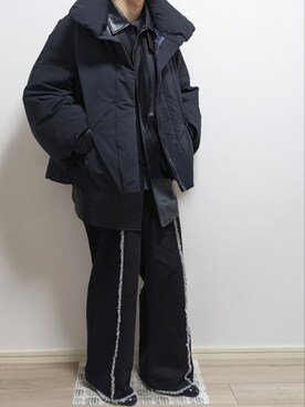 「アイテム（カバーオール）」を使った、ひかるさん（メンズ・174cm・20代）の冬コーディネート