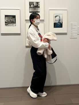 「しまむら（シマムラ）のアイテム（財布/小物）」を使った、miさん（レディース・162cm）の春コーディネート