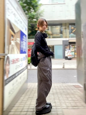 「アイテム（音楽/本・雑誌）」を使った、H4tahiさん（レディース・155cm）の秋コーディネート