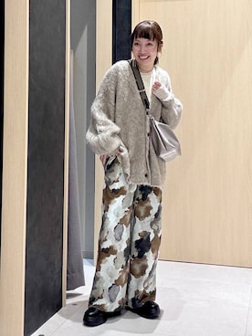 「LEPSIM（レプシィム）のアイテム（Tシャツ/カットソー）」を使った、queroduasayuuさん（レディース・160cm）の秋コーディネート