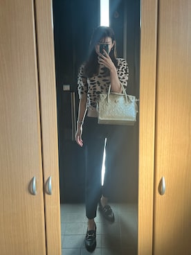 「Ray BEAMS（レイビームス）のアイテム（ローファー）」を使った、miyuさん（レディース・164cm）の夏コーディネート