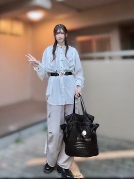 「アイテム（フレグランス）」を使った、えびちゃんさん（メンズ・178cm）の秋コーディネート