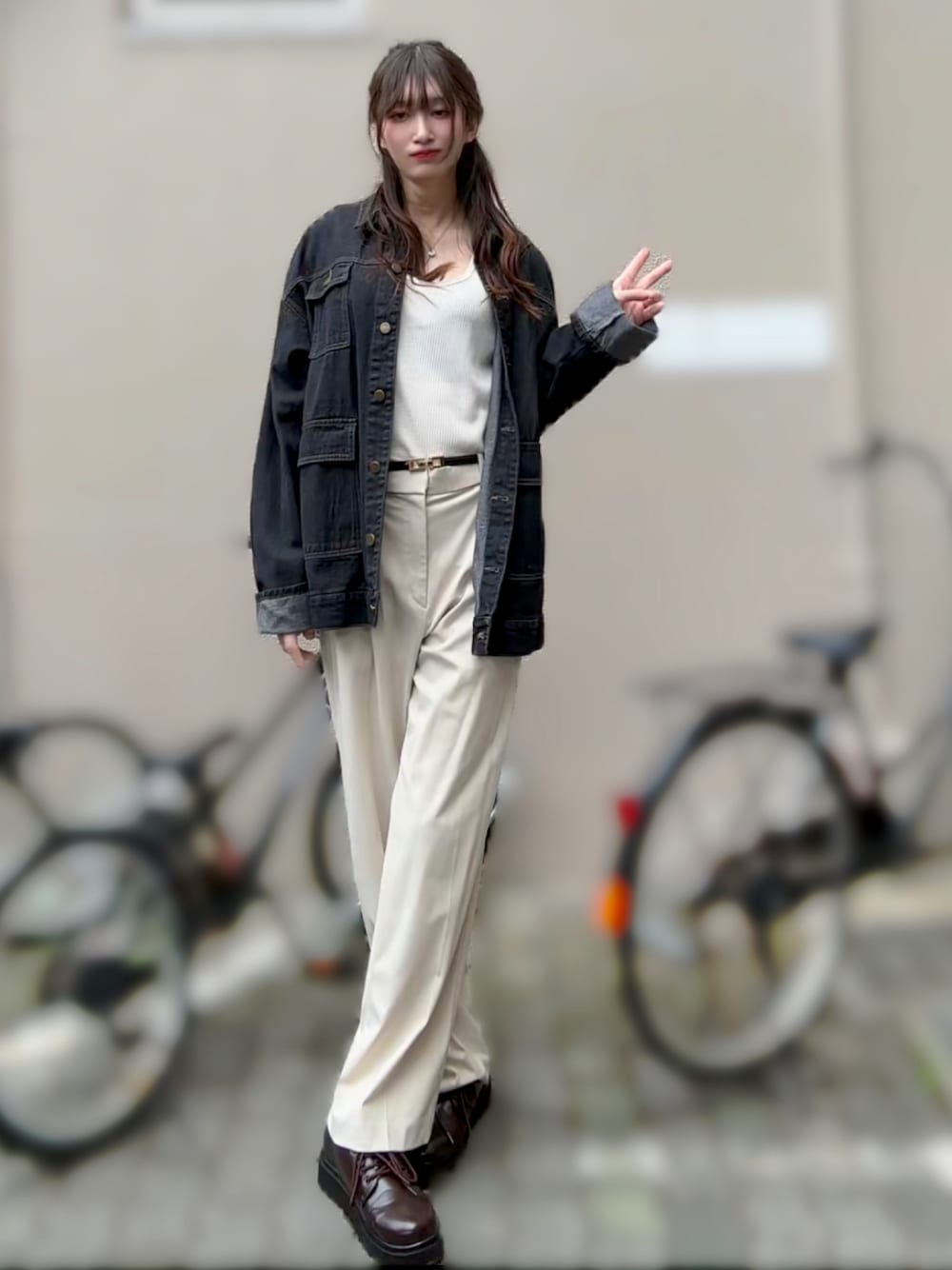 mideal（マイディール）の「denim over jacket / デニムオーバー