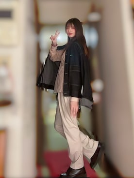 「アイテム（ジャケット/アウター）」を使った、えびちゃんさん（メンズ・178cm）の秋コーディネート