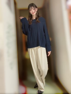 えびちゃんさん（メンズ・178cm）の秋コーディネート