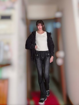 「アイテム（シューズ）」を使った、えびちゃんさん（メンズ・178cm）の秋コーディネート