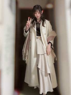 えびちゃんさん（メンズ・178cm）の冬コーディネート