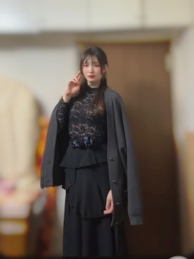 「アイテム（スカート）」を使った、えびちゃんさん（メンズ・178cm）の春コーディネート