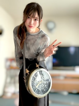「アイテム（スラックス）」を使った、えびちゃんさん（メンズ・178cm）の秋コーディネート