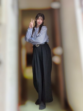 「アイテム（パンツ）」を使った、えびちゃんさん（メンズ・178cm）の秋コーディネート