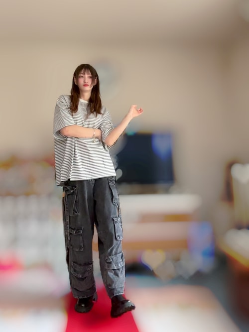 parachute cargo pants（デニムパンツ）｜ADRER（アドラー）の