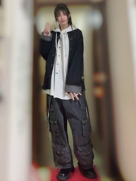 「アイテム（香水）」を使った、えびちゃんさん（メンズ・178cm）の秋コーディネート