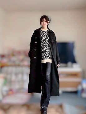 「アイテム（パンツ）」を使った、えびちゃんさん（メンズ・178cm）の冬コーディネート