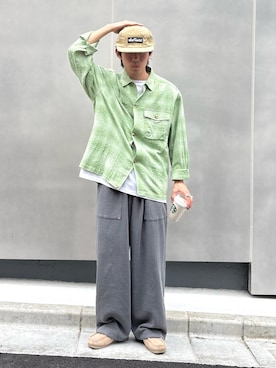 「CIAOPANIC TYPY（チャオパニックティピー）のアイテム（パンツ）」を使った、ゆいととさん（メンズ・170cm）の春コーディネート