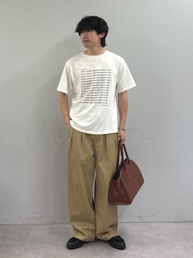 「CIAOPANIC TYPY（チャオパニックティピー）のアイテム（パンツ）」を使った、ゆいととさん（メンズ・170cm）の春コーディネート