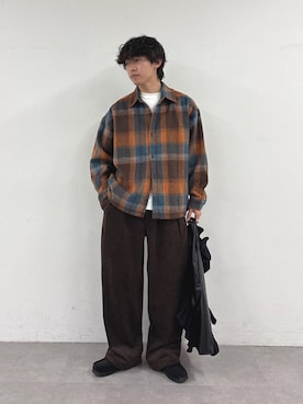 「DISCUS（ディスカス）のアイテム」を使った、ゆいととさん（メンズ・170cm）の秋コーディネート