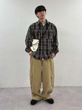 ゆいととさん（メンズ・170cm）の冬コーディネート