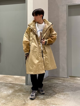 「etsinta（エシンタ）のアイテム（ジャケット/アウター）」を使った、ゆいととさん（メンズ・170cm）の冬コーディネート