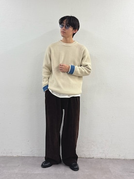 「アイテム（パンツ）」を使った、ゆいととさん（メンズ・170cm）の秋コーディネート
