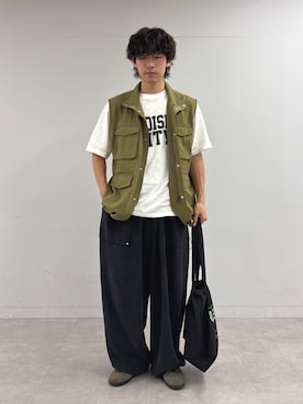 「CIAOPANIC TYPY（チャオパニックティピー）のアイテム」を使った、ゆいととさん（メンズ・170cm）の夏コーディネート