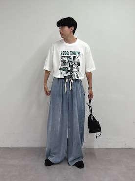 「アイテム（ハンドバッグ）」を使った、ゆいととさん（メンズ・170cm）の夏コーディネート