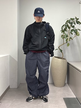 「アウトドアミックス」｜ゆいととさん（メンズ・170cm）の冬コーディネート