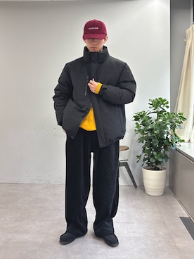 「CIAOPANIC TYPY（チャオパニックティピー）のアイテム（帽子）」を使った、ゆいととさん（メンズ・170cm）の冬コーディネート