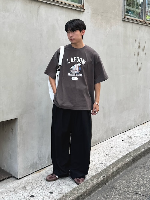 【ユニセックス】ビックシルエットアソートグラフィックプリントTee