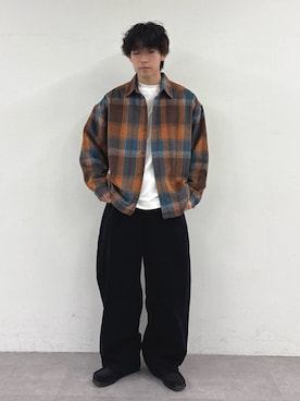 「CIAOPANIC TYPY（チャオパニックティピー）のアイテム（トップス）」を使った、ゆいととさん（メンズ・170cm）の秋コーディネート