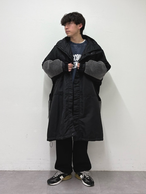 セール】《2サイズ展開》【etsinta/エシンタ】モンスター中綿オーバー