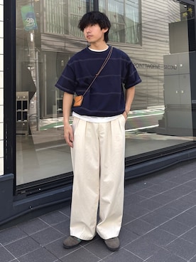 「CIAOPANIC TYPY（チャオパニックティピー）のアイテム（パンツ）」を使った、ゆいととさん（メンズ・170cm）の春コーディネート