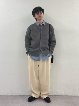 「アイテム（バッグ）」を使った、ゆいととさん（メンズ・170cm）の春コーディネート