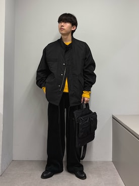 「アイテム（モッズコート）」を使った、ゆいととさん（メンズ・170cm）の冬コーディネート