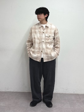 「CIAOPANIC TYPY（チャオパニックティピー）のアイテム（パンツ）」を使った、ゆいととさん（メンズ・170cm）の冬コーディネート