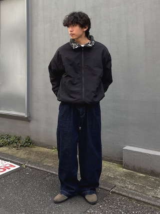 「CIAOPANIC TYPY(チャオパニックティピー)の【WEB限定】2WAYリバーシブル撥水ナイロンボアブルゾン(ブルゾン)」を使った、ゆいととさん(メンズ・170cm)の秋コーディネート