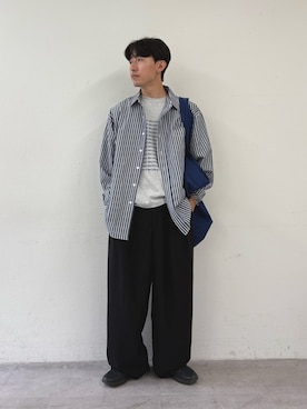 「アイテム（パンツ）」を使った、ゆいととさん（メンズ・170cm）の秋コーディネート