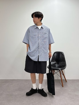 「アイテム（トートバッグ）」を使った、ゆいととさん（メンズ・170cm）の夏コーディネート