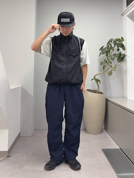 「CIAOPANIC TYPY（チャオパニックティピー）のアイテム（帽子）」を使った、ゆいととさん（メンズ・170cm）の夏コーディネート