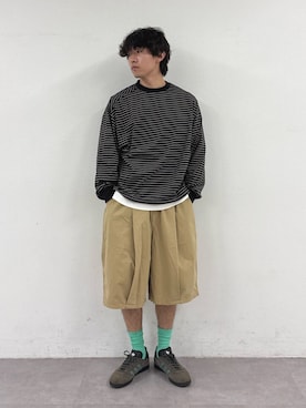 「CIAOPANIC TYPY（チャオパニックティピー）のアイテム（トップス）」を使った、ゆいととさん（メンズ・170cm）の秋コーディネート