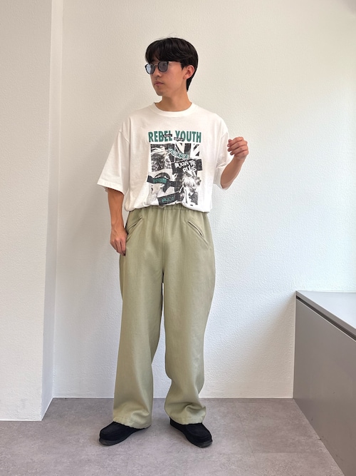 【ユニセックス】ヴィンテージフェードプリントツアーTee